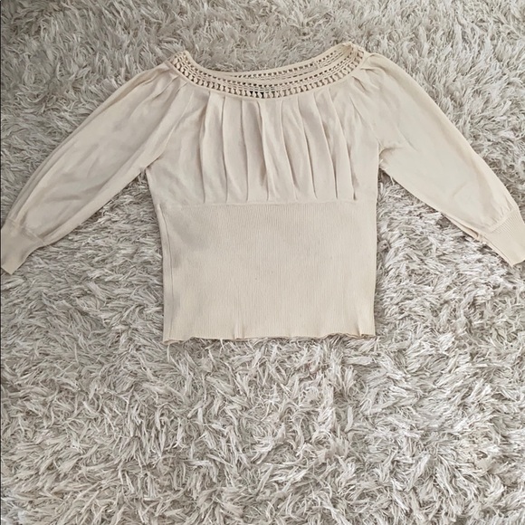 Anne Klein Sweaters - Cream Colored Sweater
